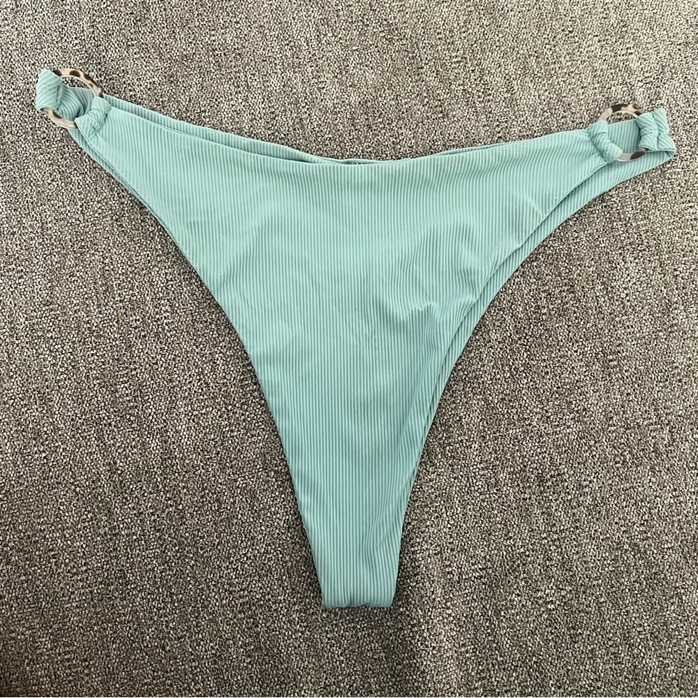 Kittenish Swim aqua blue bottoms